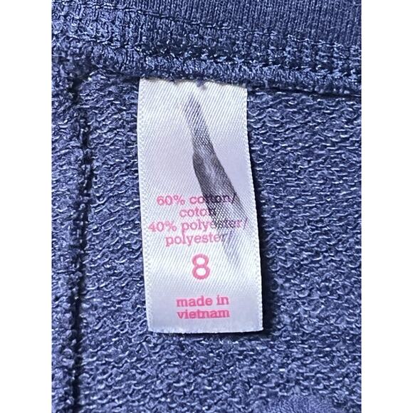 Justice Jogger Shorts Girls 8 Blue - Picture 3 of 6